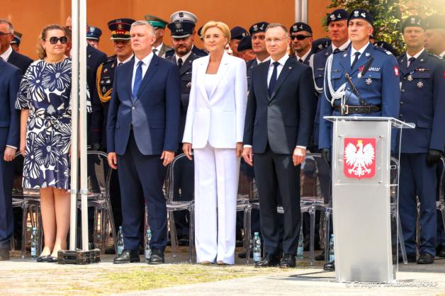 [VIDEO] Para Prezydencka na święcie Służby Ochrony Państwa